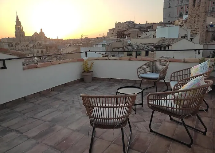 Tatil Evi La Casa Toledana - Patio Y Terraza Con Vistas *